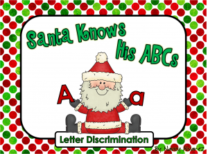 Santa Knows His ABC Product Cover