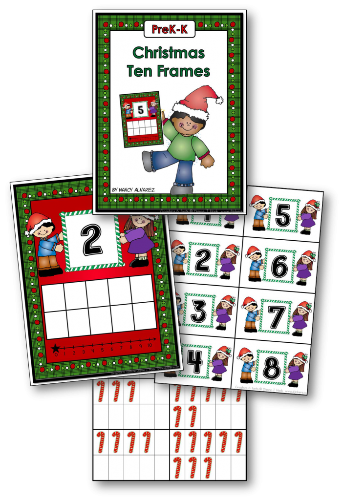 Christmas Ten Frame Freebie