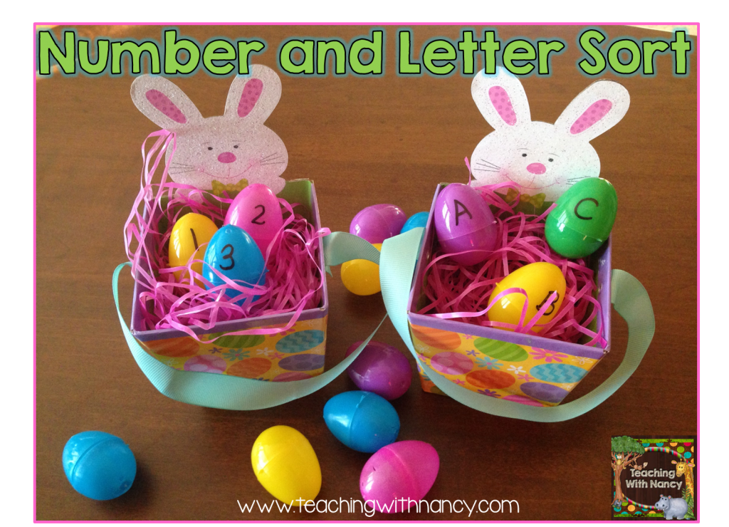 Number and Letter egg sort