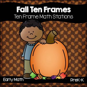 Fall Pumpkin Ten Frames
