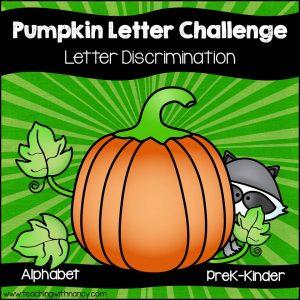 Pumpkin Letter Challenge