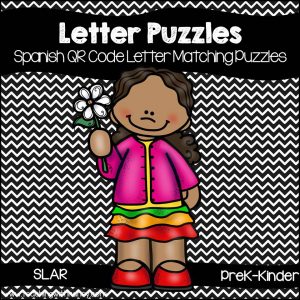 Spanish QR code Letter Puzzles