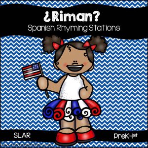 Spanish: QR Code Rhyming Station 