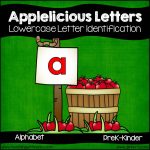 Applelicious Lowercase Letters