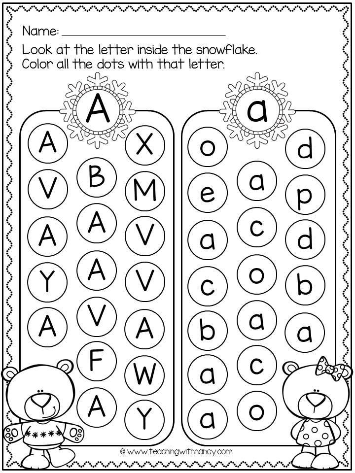 Alphabet Practice Pages