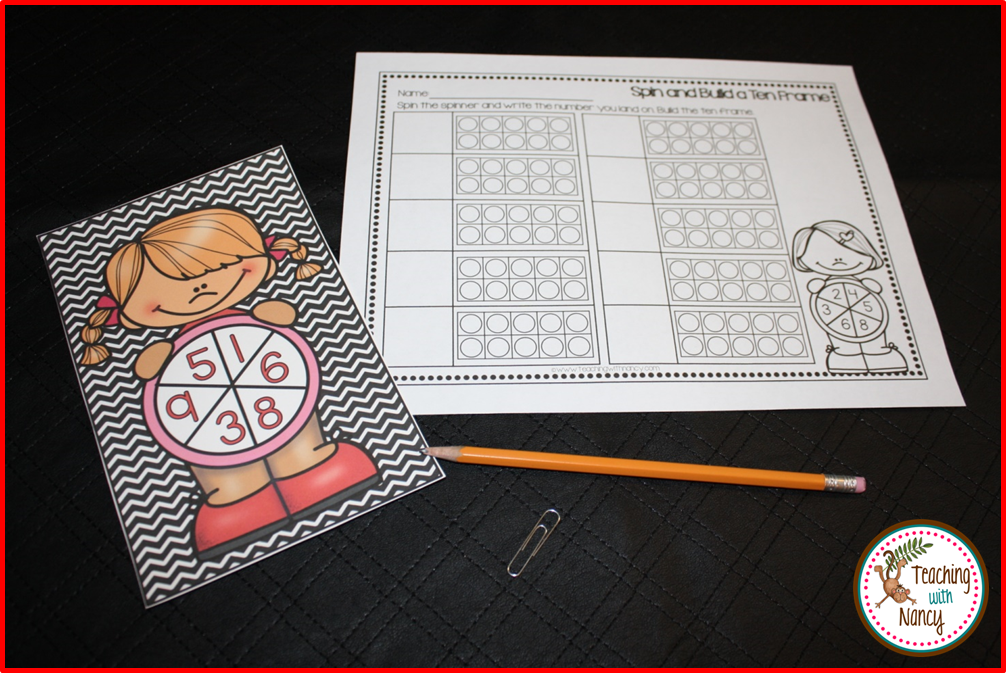 Ten Frame Kids Kindergarten Math Stations