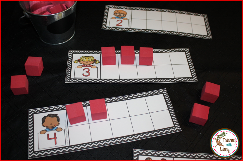 Ten Frame Kids Kindergarten Math Stations