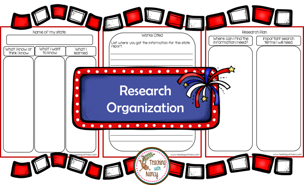 research report template elementary school