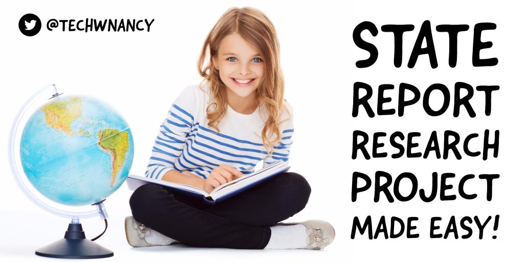 research report template elementary school