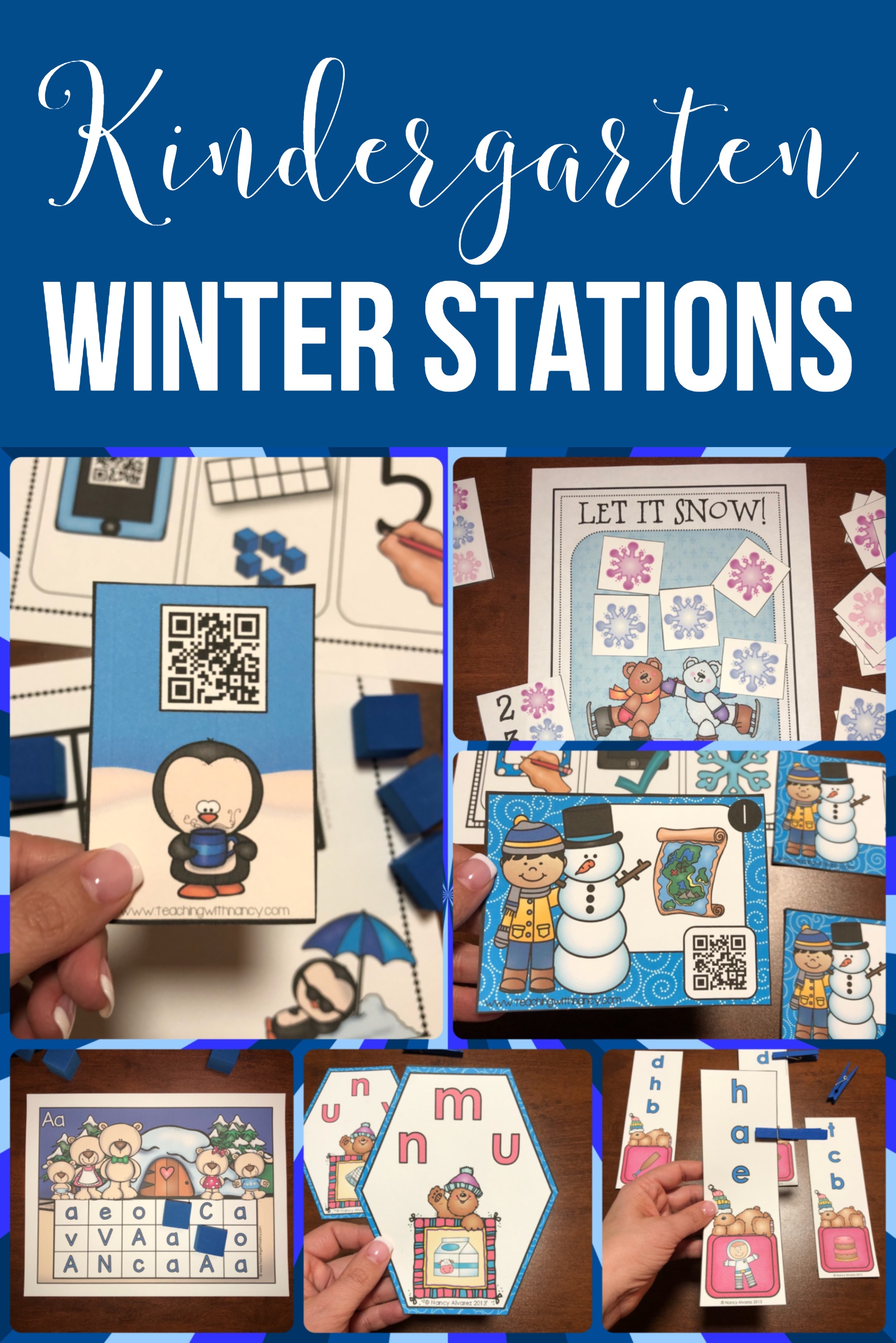 Kindergarten Winter Stations