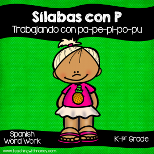 Spanish: Sílabas con P